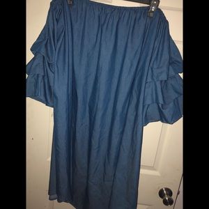 Off the shoulder dress